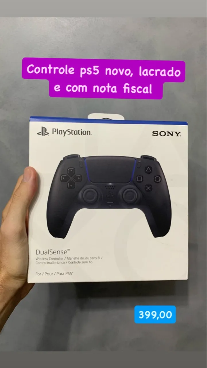 Controle dual sense ps5 lacrado