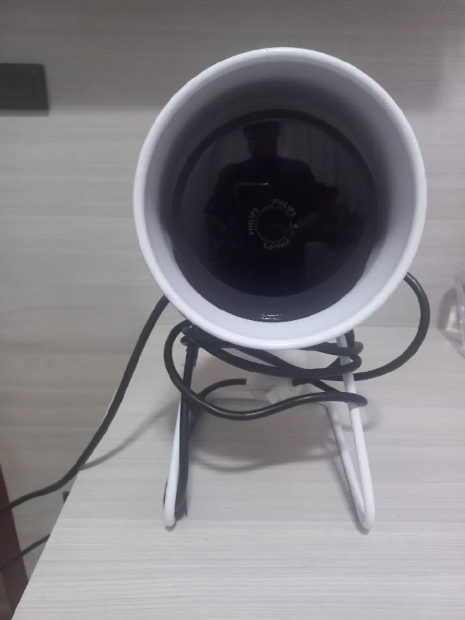 Suporte fisioterapia + lâmpada Philips