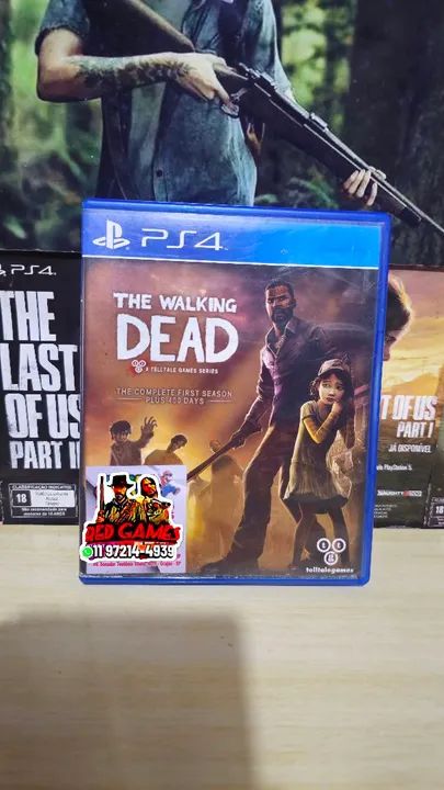 Jogo The Walking Dead PS4