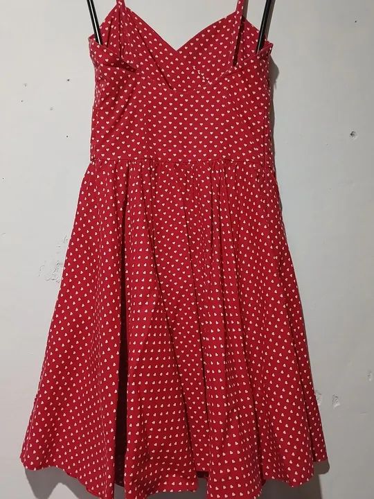 Vestido Vermelho alcinha de coração  - Foto 2