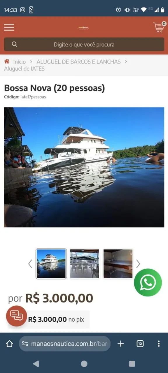 Barcos e lanchas disponível pra réveillon  - Foto 7