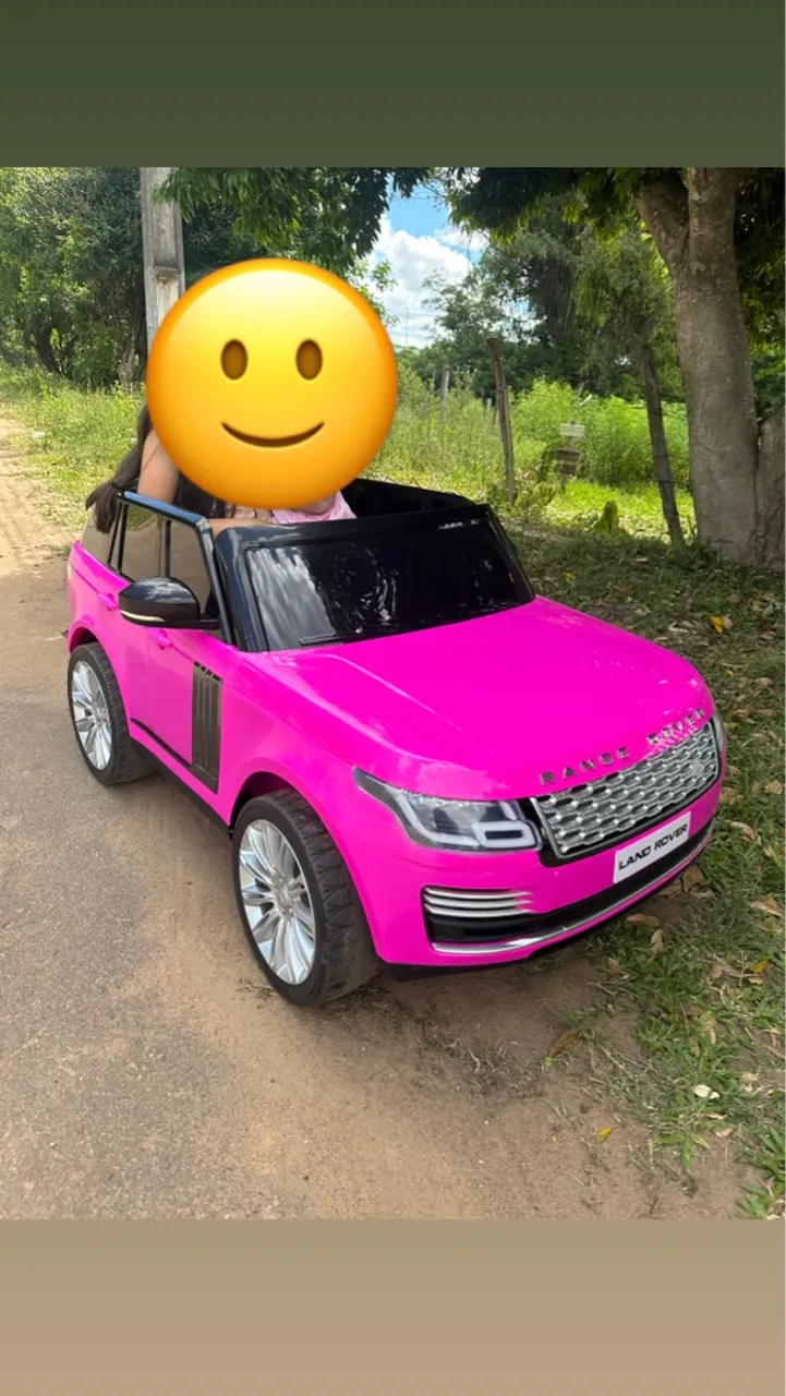 Carro Elétrico Infantil Rosa