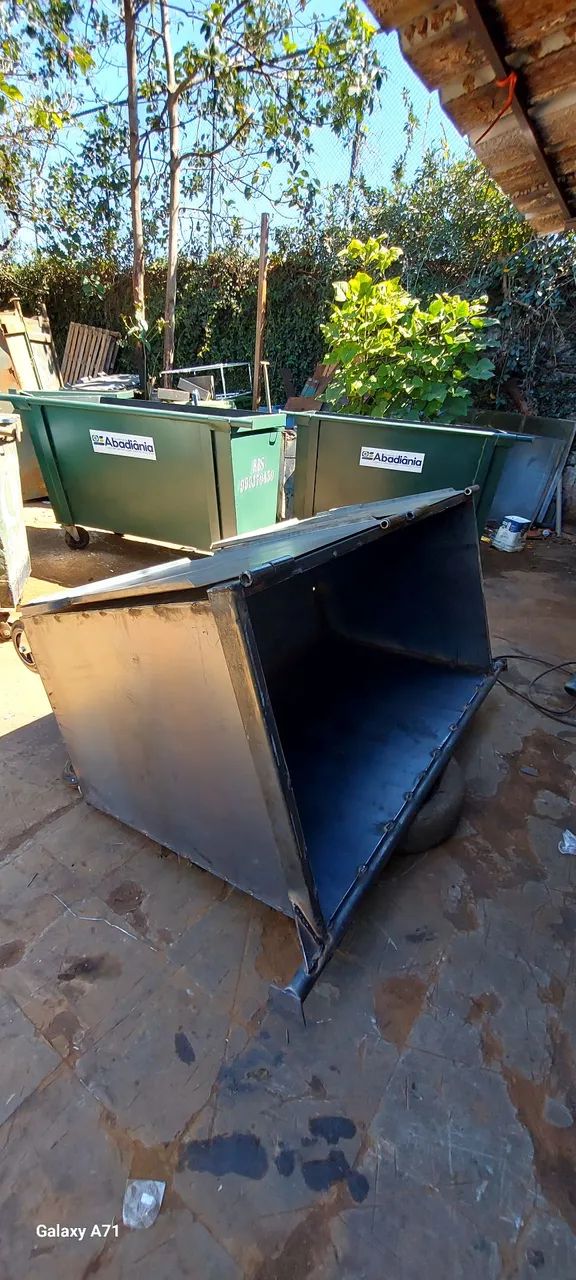 Contêiner Padrão Slu Capacidade 1.200 Litros De Acordo Com A (ABNT) - Foto 2