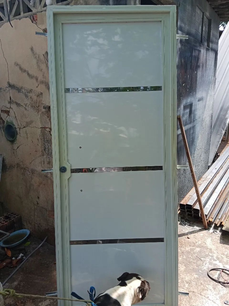 Porta portão janela proteção escada guarda-corpo estrutura metálica etc  - Foto 3