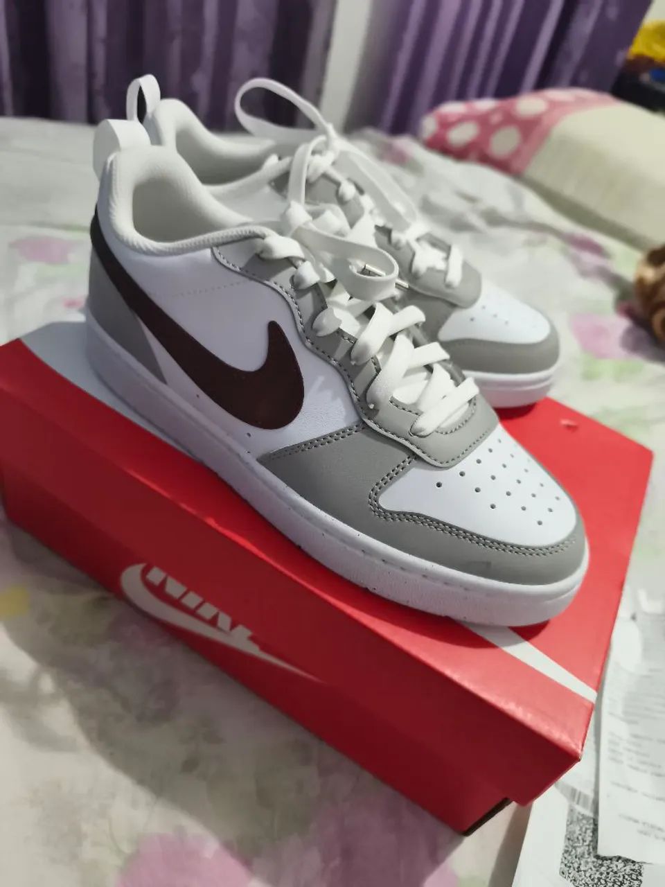 Tênis Nike court borough recraft HF bg - Foto 2