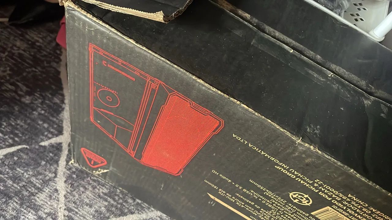 Gabinete gamer ultra com ventoinha  - Foto 3