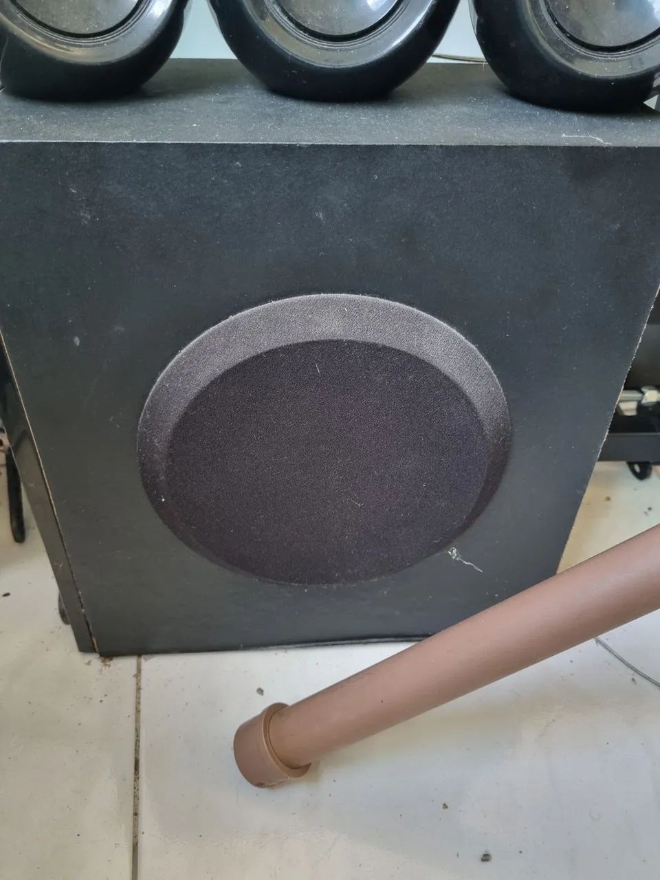Subwoofer para Home Theater.   Troco em violão  - Foto 2