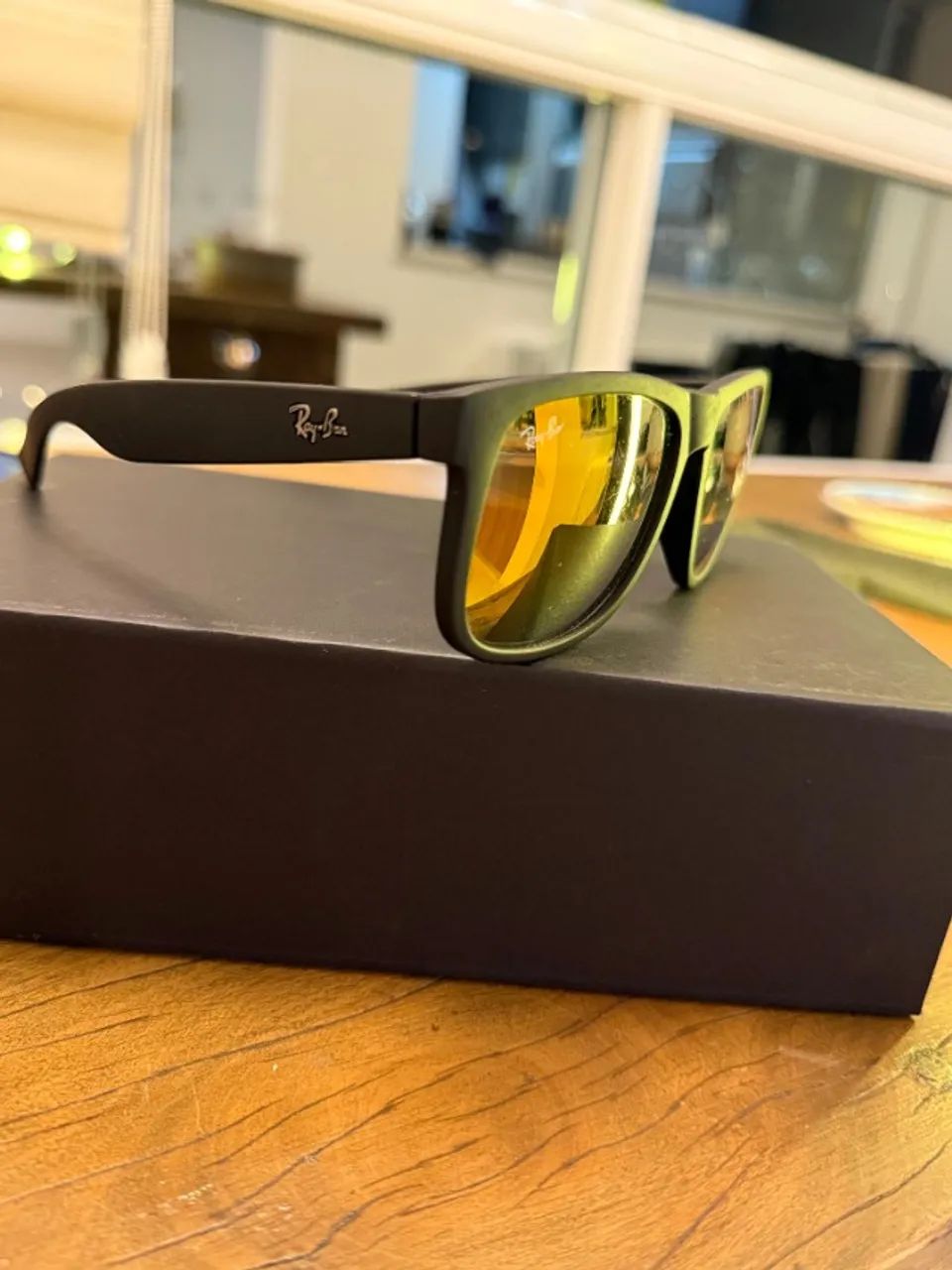 Oculos Ray-Ban JUSTIN CLASSIC original - Foto 5