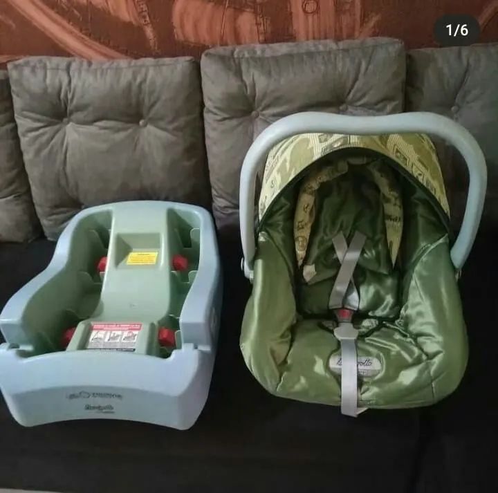 Bebê conforto com base. - Foto 4