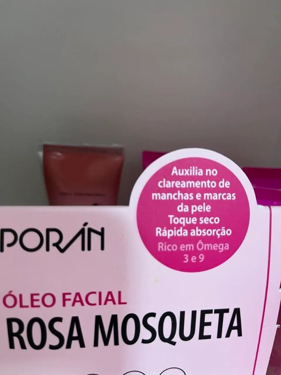 Óleo Facial Rosa Mosqueta Desodorante - Poran - Foto 2