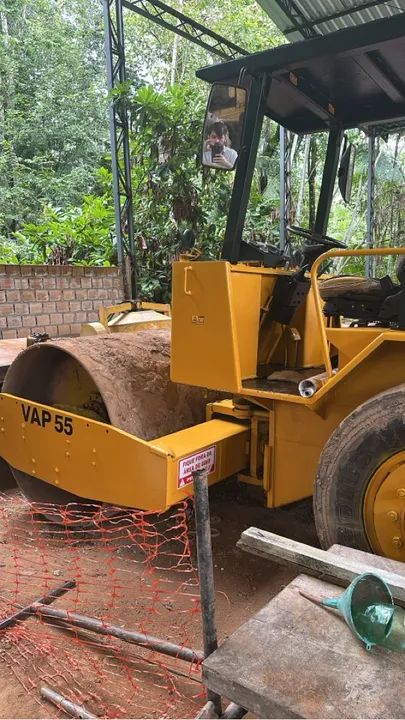 Rolo compactador de solo usado