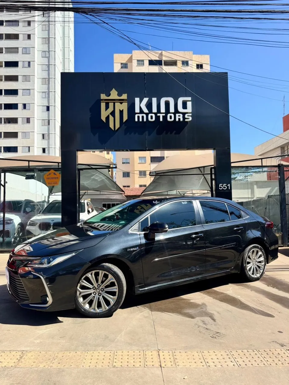 COROLLA ALTIS 1.8 16V AUT. (HÍBRIDO) PRETA 2020/2021