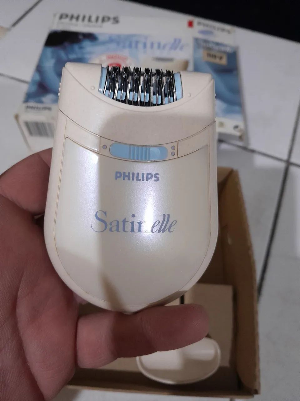 Depilador Antigo Philips Satinelle no Estado Leia Descrição 