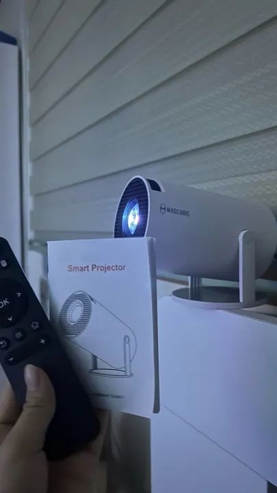 Projetor 4K HY300 Portátil Novo - EletroVerso - Foto 3