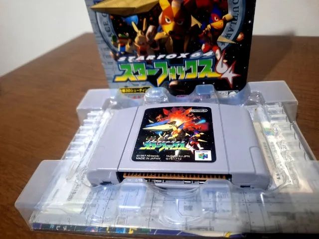 Star Fox 64 Original Japonês (Nintendo 64) | Completo na Caixa CIB
