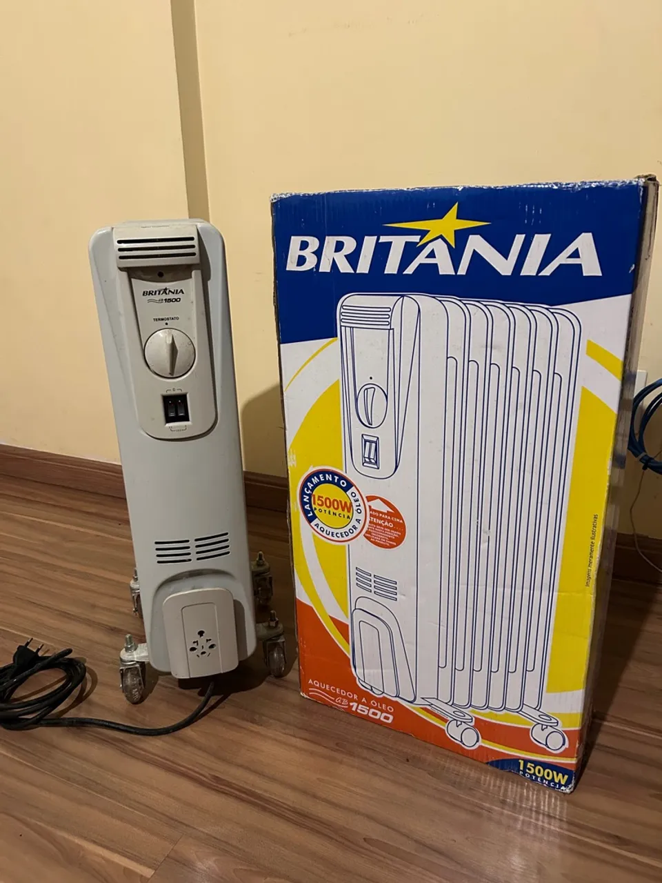 Aquecedor a Óleo Britânia 1500W