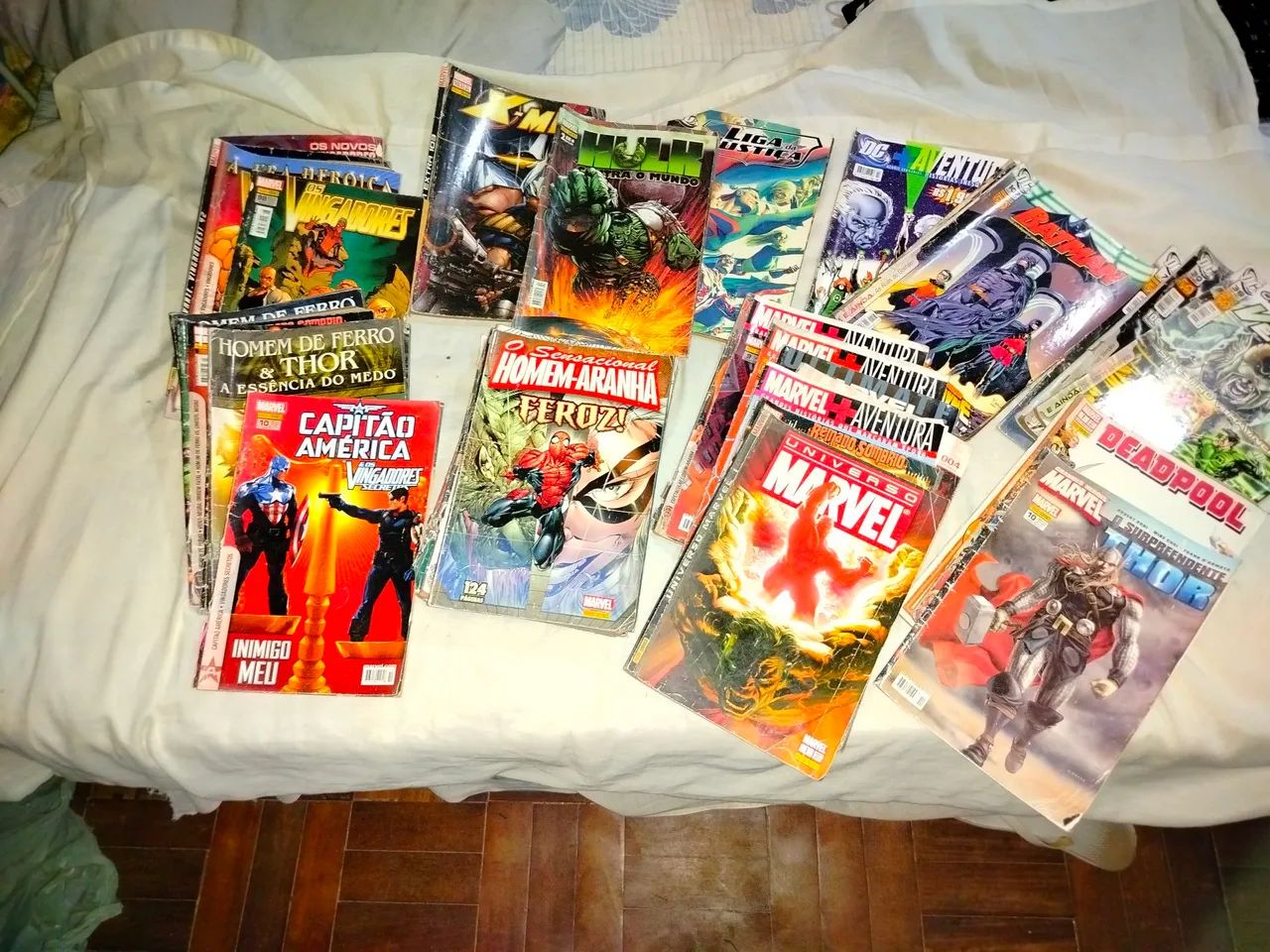 Lote de HQs Marvel e DC - Diversos títulos