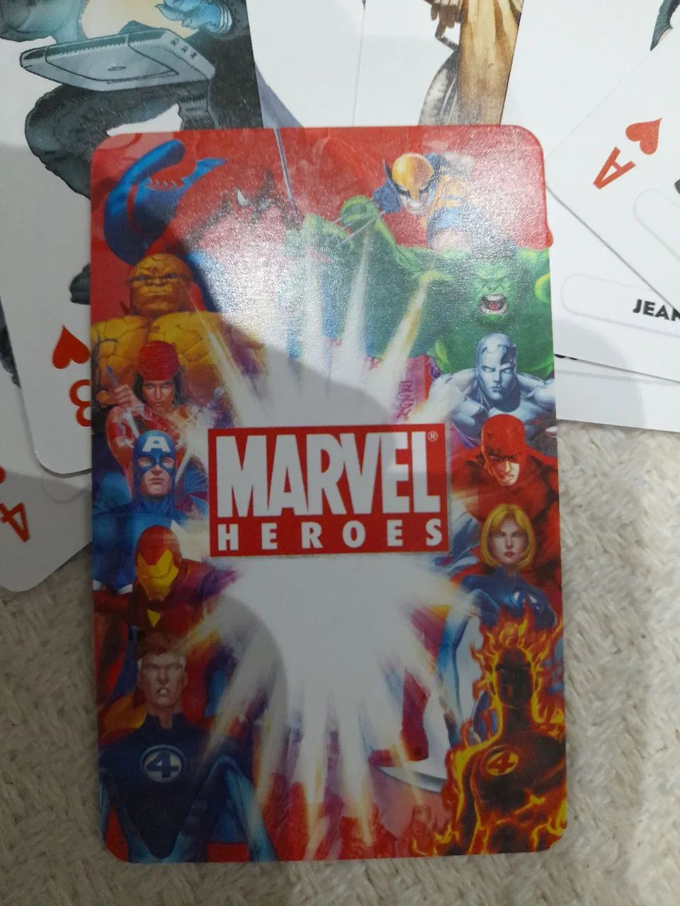 13 cards - Baralho Marvel Heroes - Foto 3