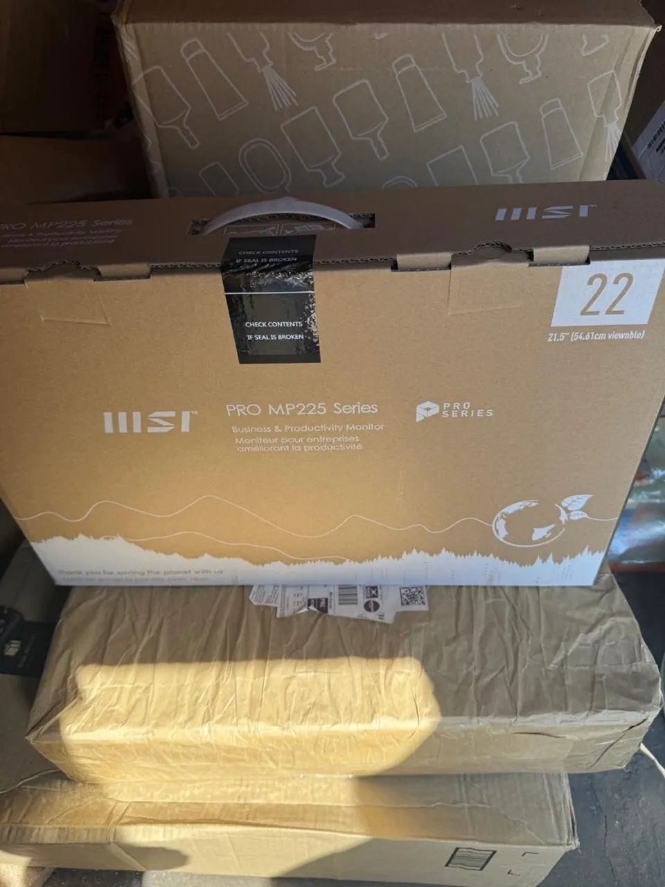 Monitor msi 22 polegadas lacrado64231139452418122