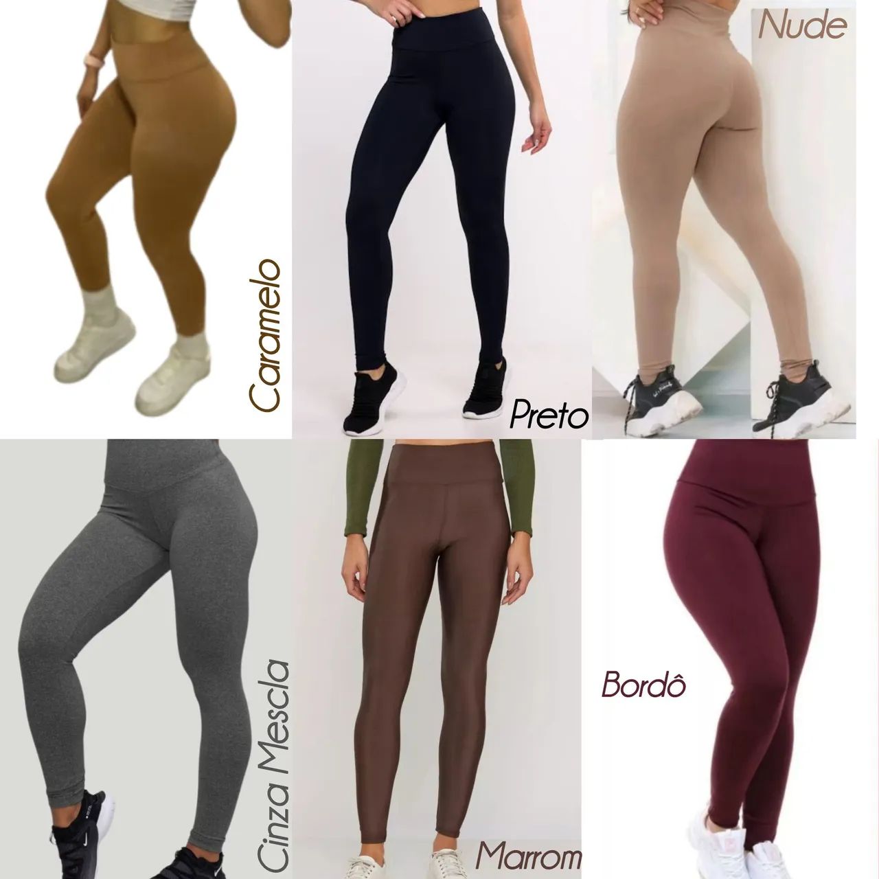 Calça feminina Legging Flanelada zero Transparência - Foto 2