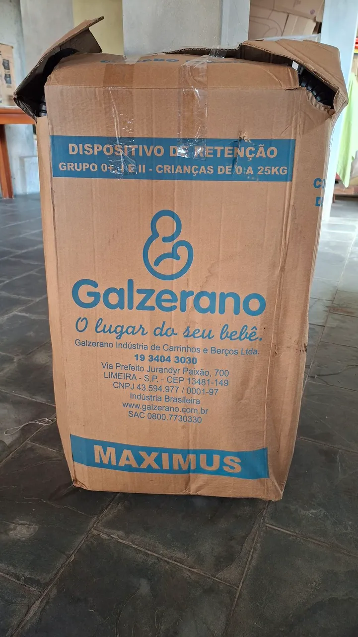 Carrinho de bebê Galzerano Maximus