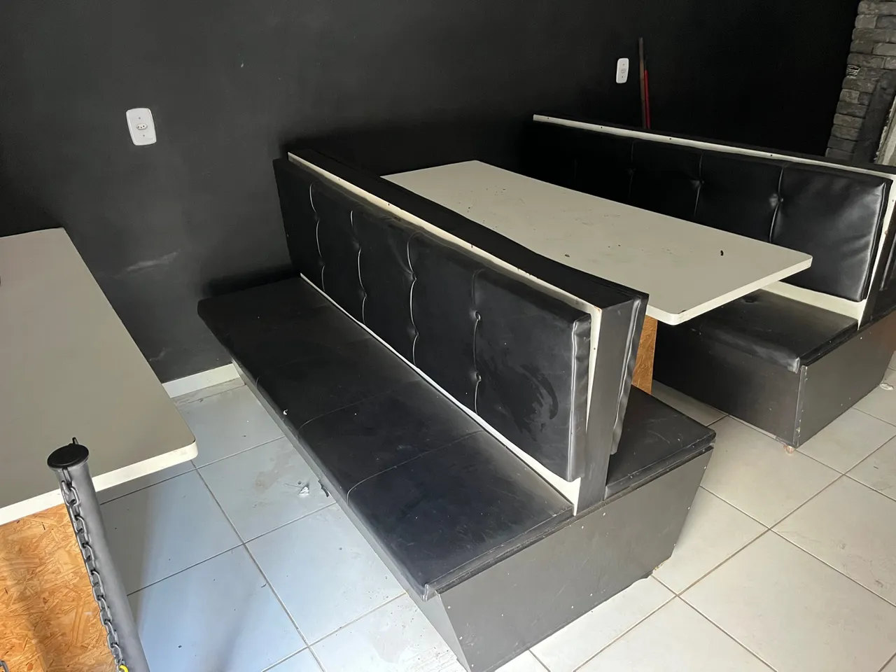 Conjunto de sofás para lanchonete/restaurante BOOTH