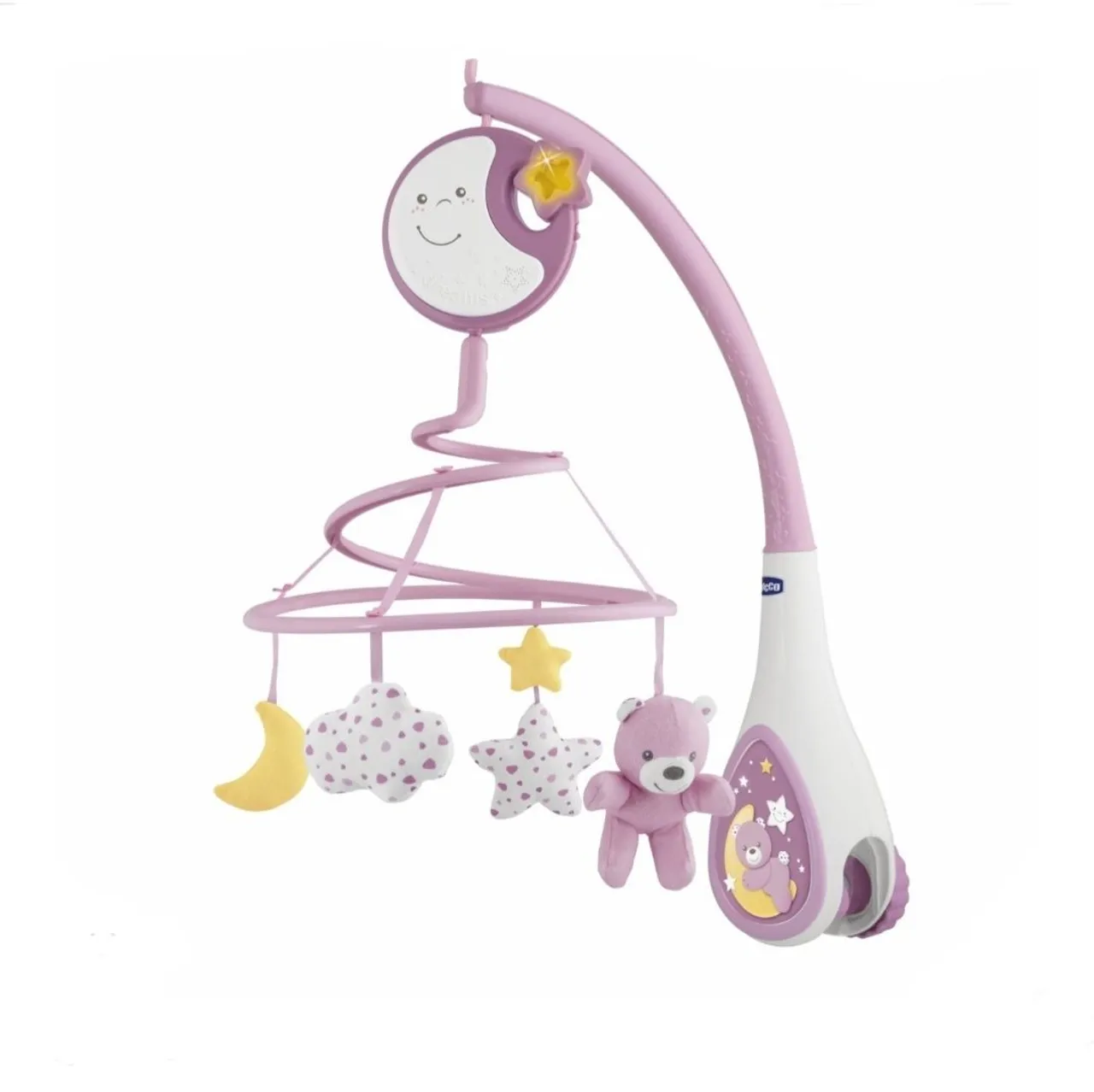 Móbile Musical para Bebê Chicco - Iluminação e Melodias Relaxantes