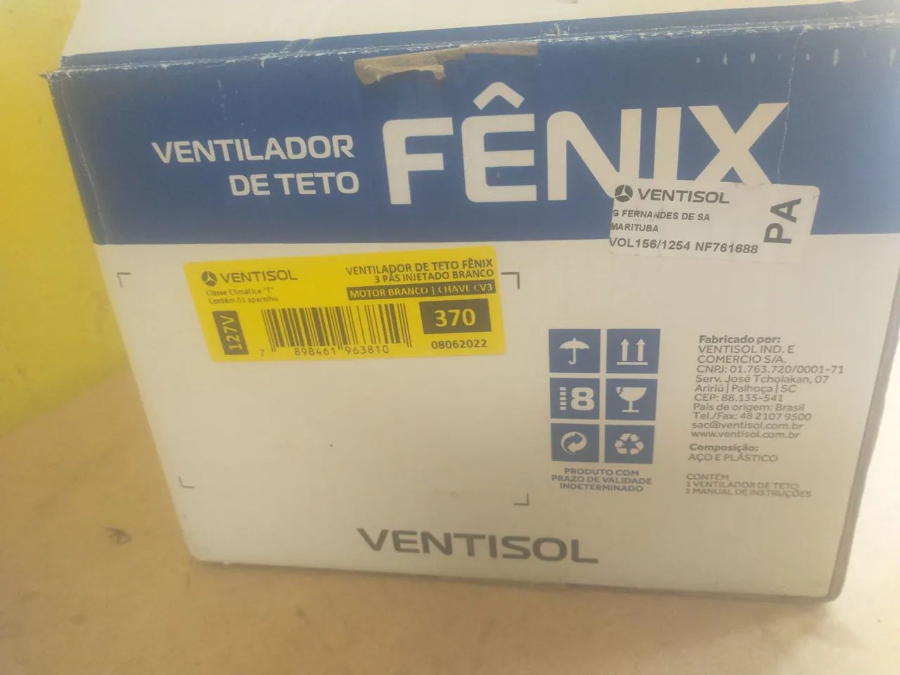 Ventilador de Teto Fênix Ventisol - Foto 3