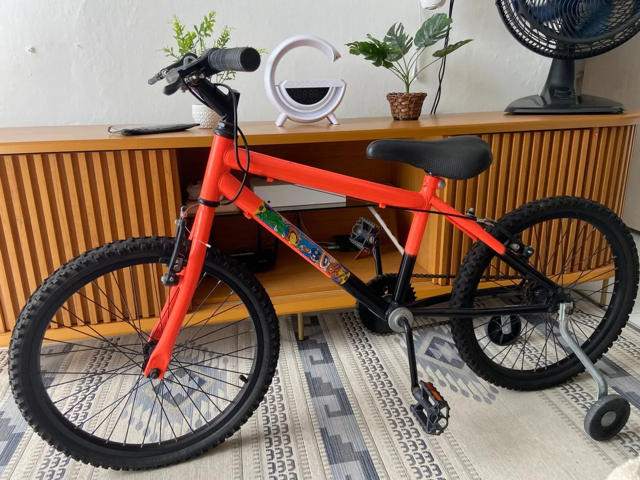 Bicicleta infantil: usada em ótimo estado.