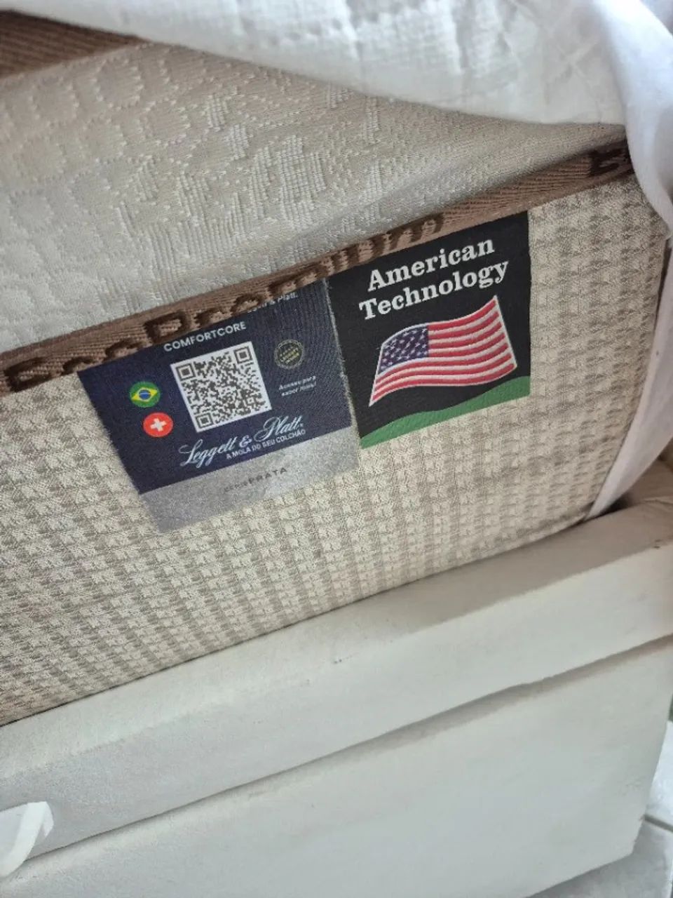 Cama Box Baú Ecopremium + Colchão de molas  - Foto 6