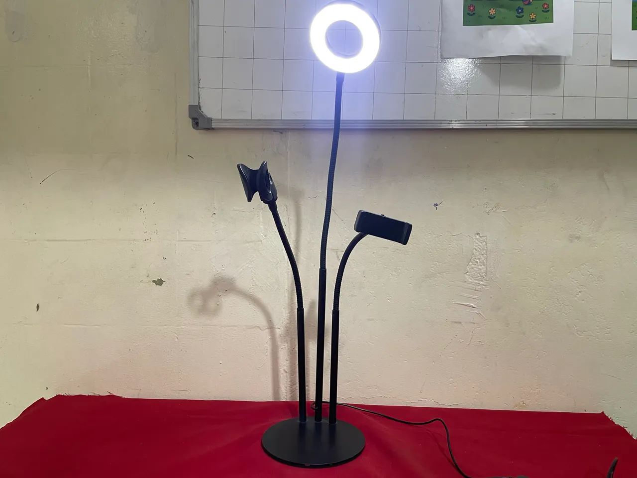Ring Light com Suporte para Microfone e Celular  - Foto 2