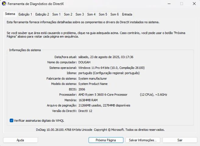 PC e Monitor - Ryzen 5 3600, RTX 3050 8gb, 16gb RAM, SSD 500gb Nvme m2, SSD 1tb Sata III,  - Foto 5