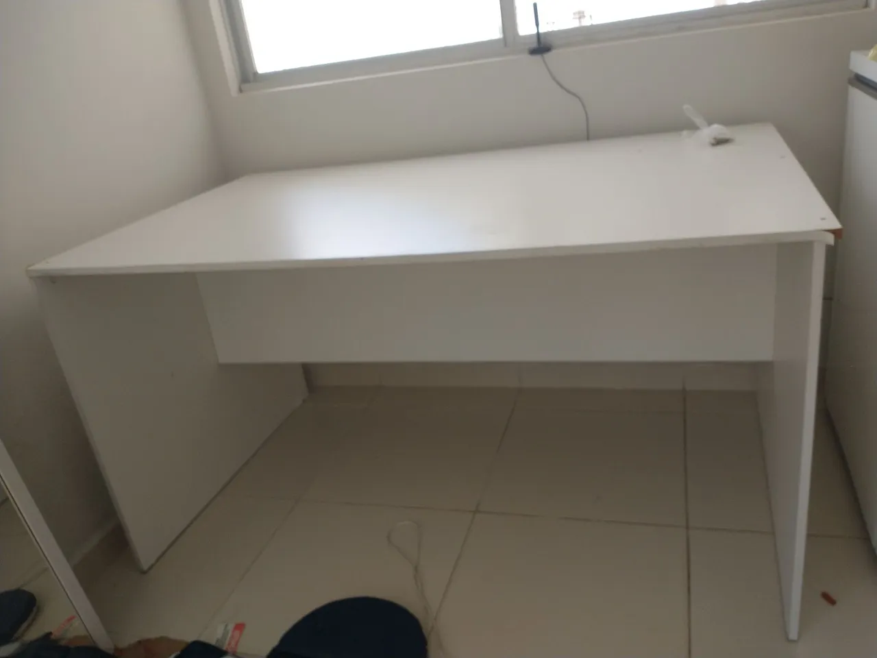 Mesa de Escritório Branca