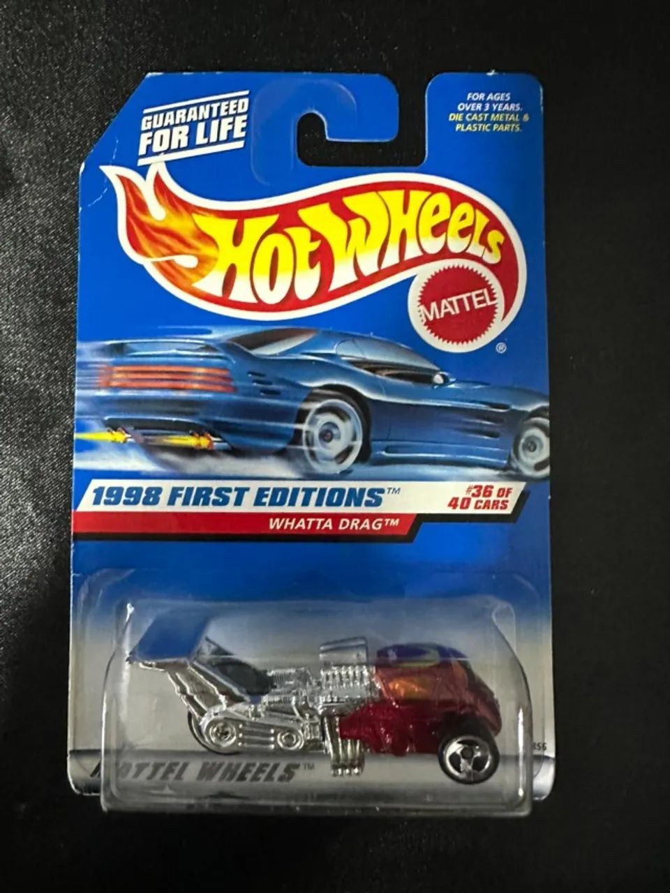 Hot Wheels Mainline Whatta Drag 1998 First Edition - Foto 5