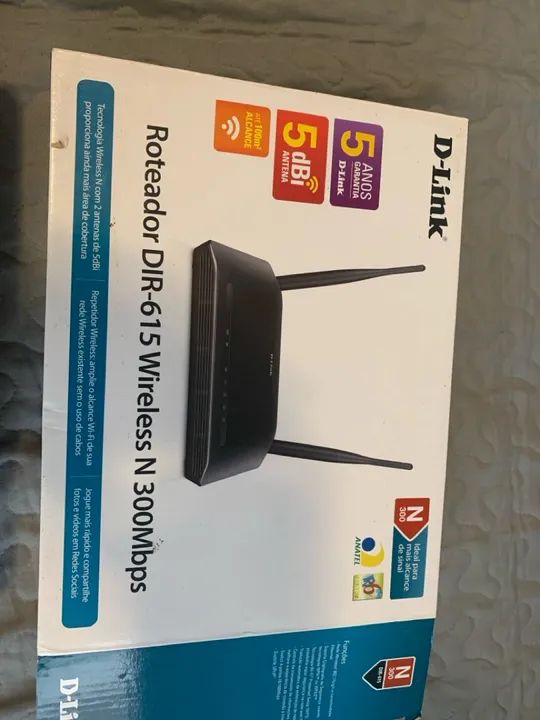 Roteador D-Link DIR-615 Wireless N 300Mbps