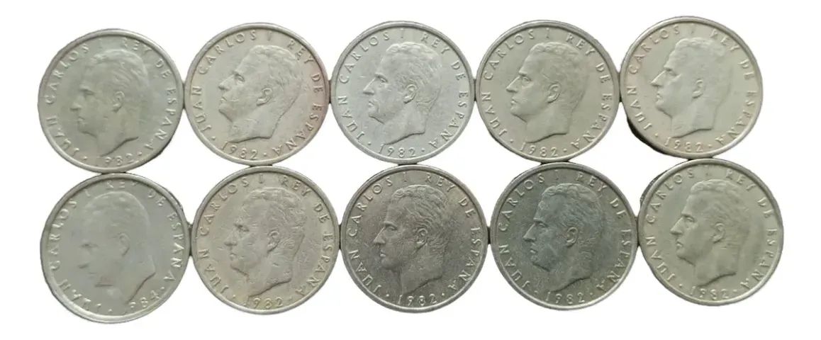 Moeda Estrangeira Antiga Espanha 100 Pesetas 1982 - 10 Un # Av - Foto 2