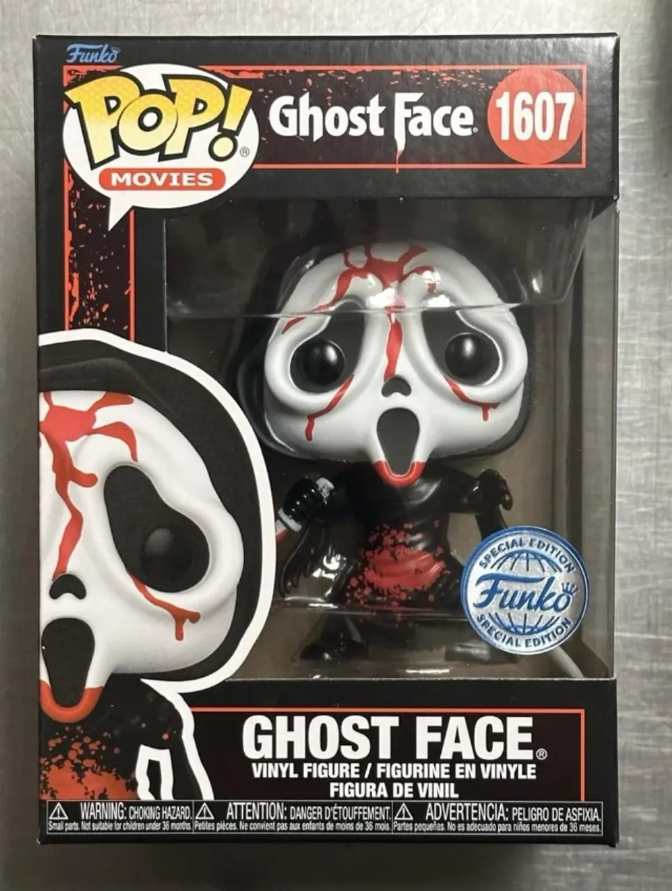 Funko Pop! Ghost Face Bloody #1607 - Special Edition - Ghostface - Movies