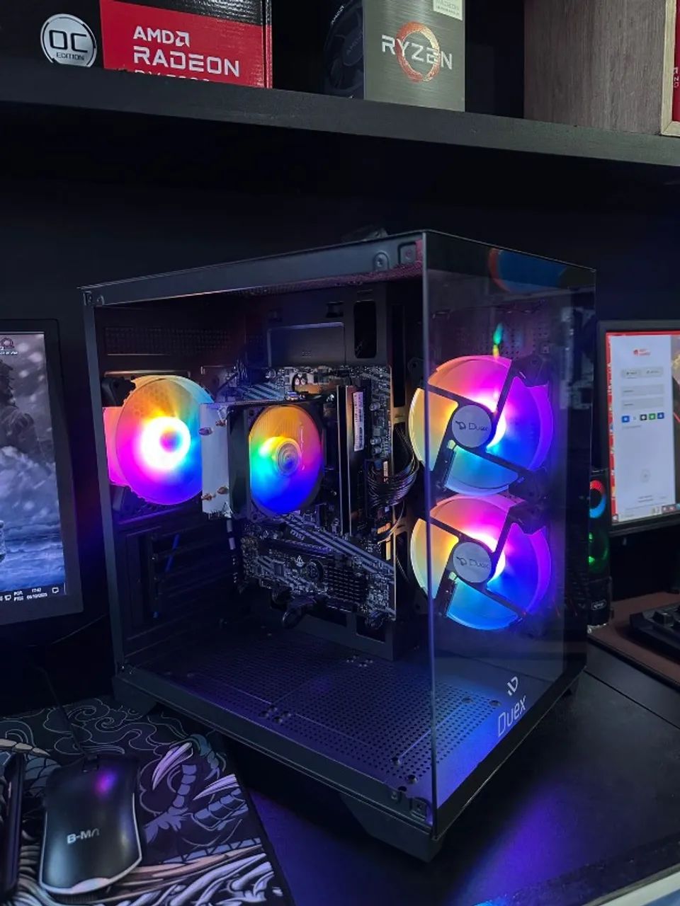 PC GAMER RYZEN 5 5600GT 16GB | SSD 256GB | VEGA 8 | MONITOR 20? 75Hz | 1 ANO DE GARANTIA - Foto 2