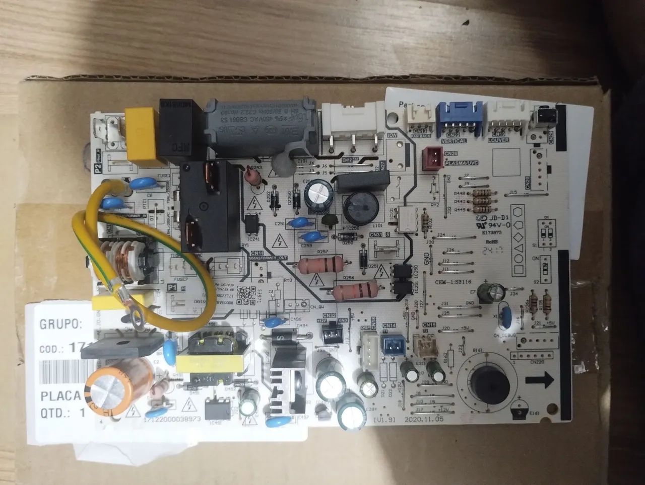 Placa da evaporadora Midea inverter original  - Foto 2