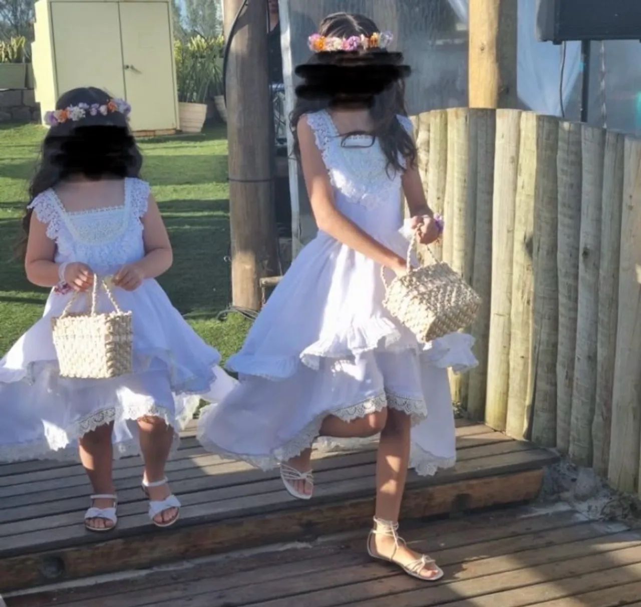 Dois vestidos de daminha de casamento  - Foto 4
