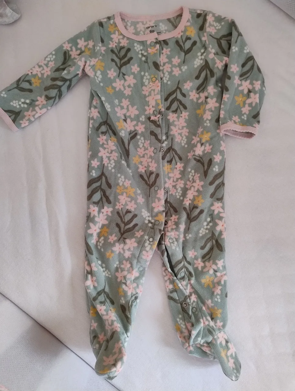 Macacão Carter's - Floral - 9 meses