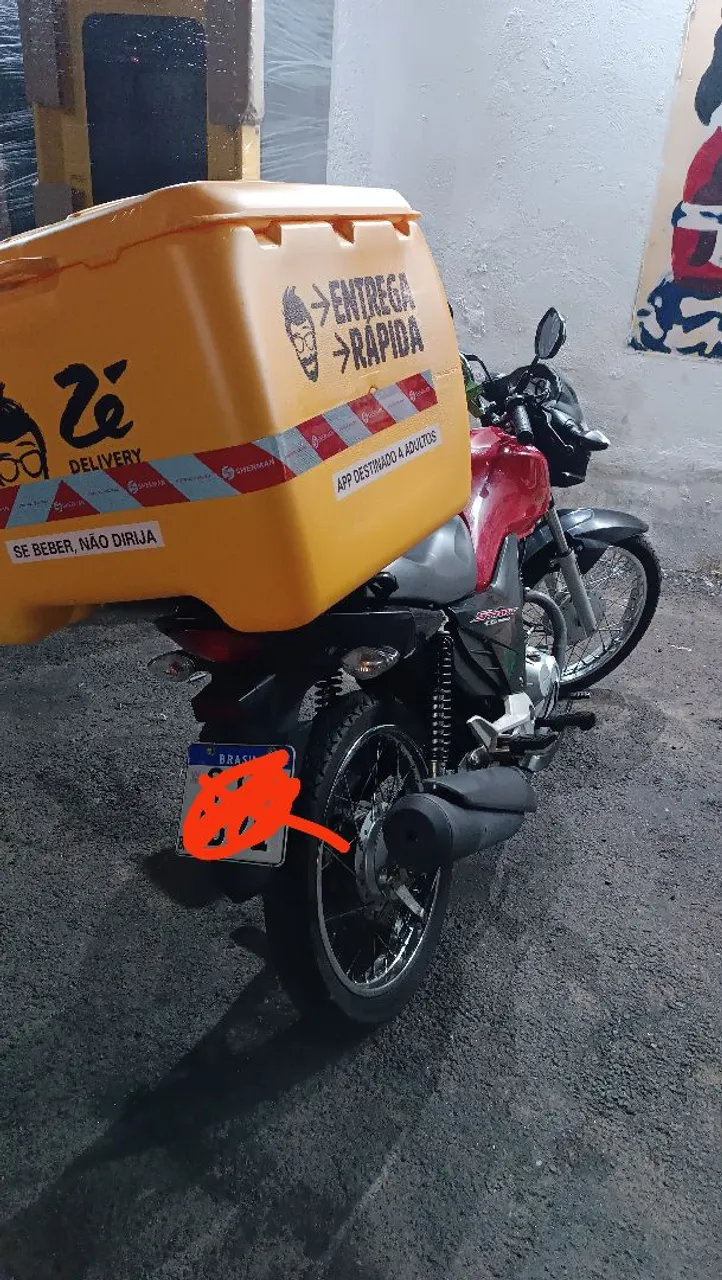 Baú para Moto Zé Delivery
