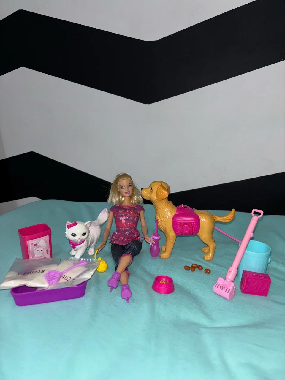 Barbie Gato E Cachorro - Marca Mattel Original