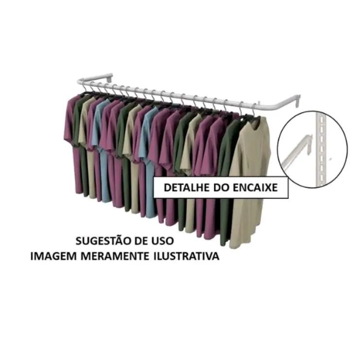 Equipamentos para Montar Loja - Arara Cremalheira Régua - Foto 4