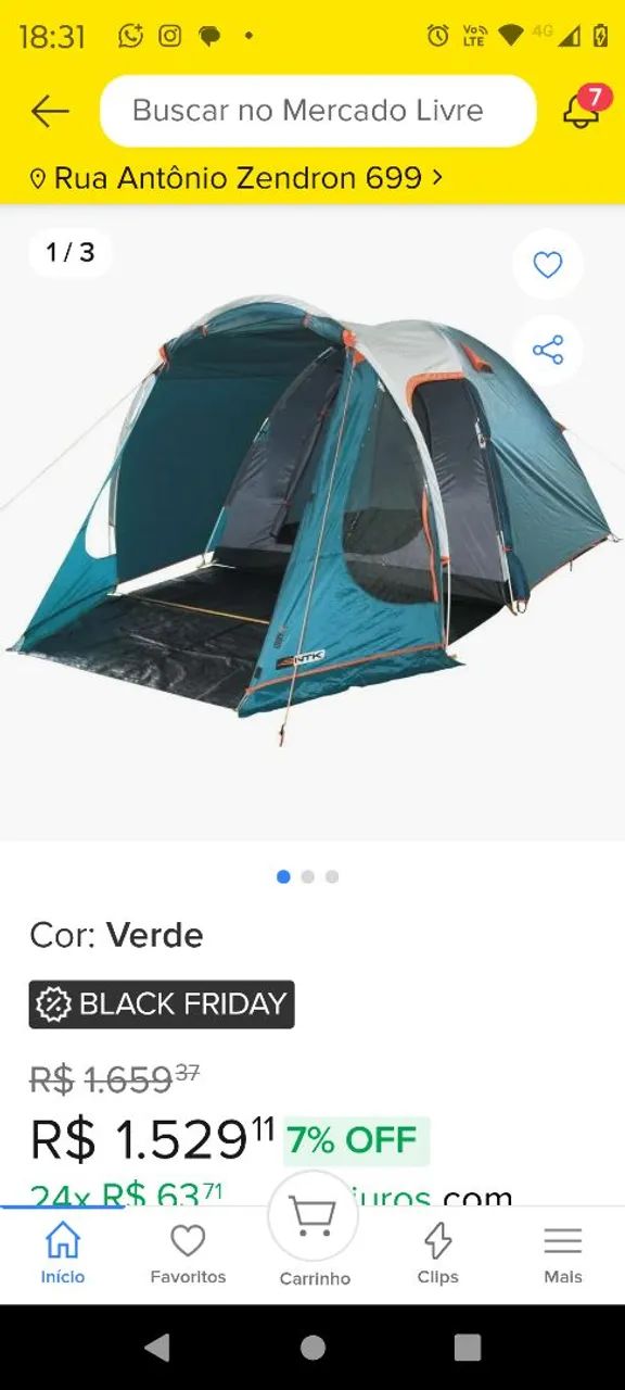 Vende-se Barraca Indy Nautika Gt 5/6 pessoas - Foto 5