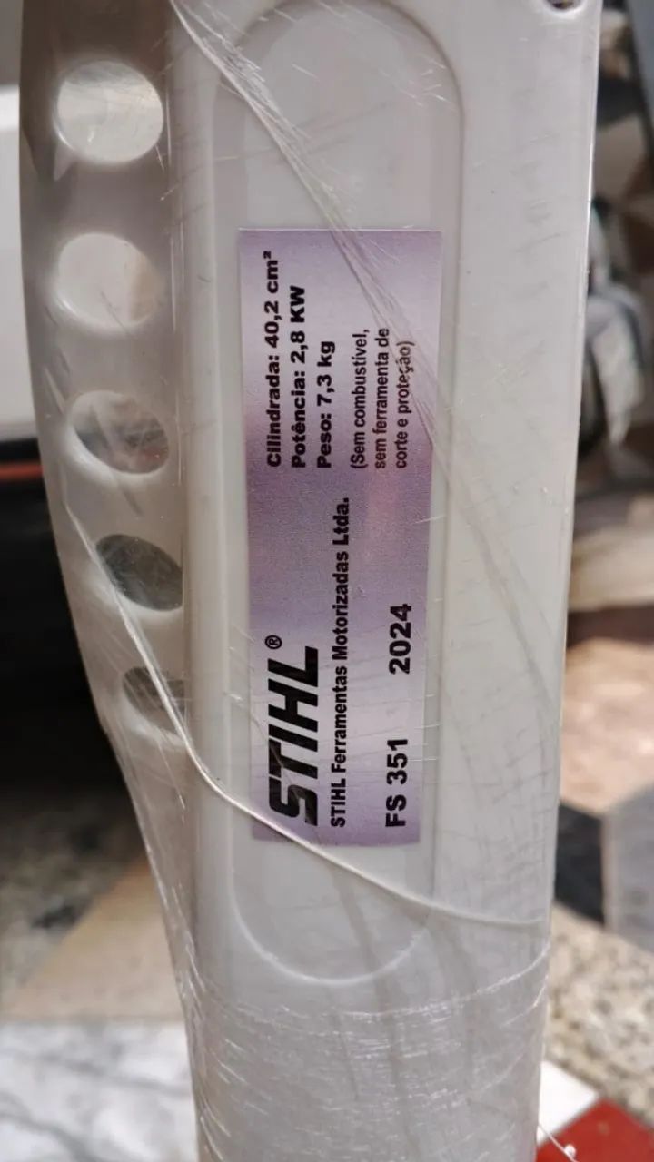 Roçadeira a combustão FS 351 STIHL Nova - Foto 3