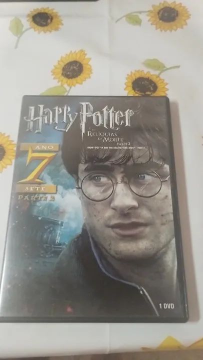 Dvd Harry Potter e as relíquias da morte parte 2. 