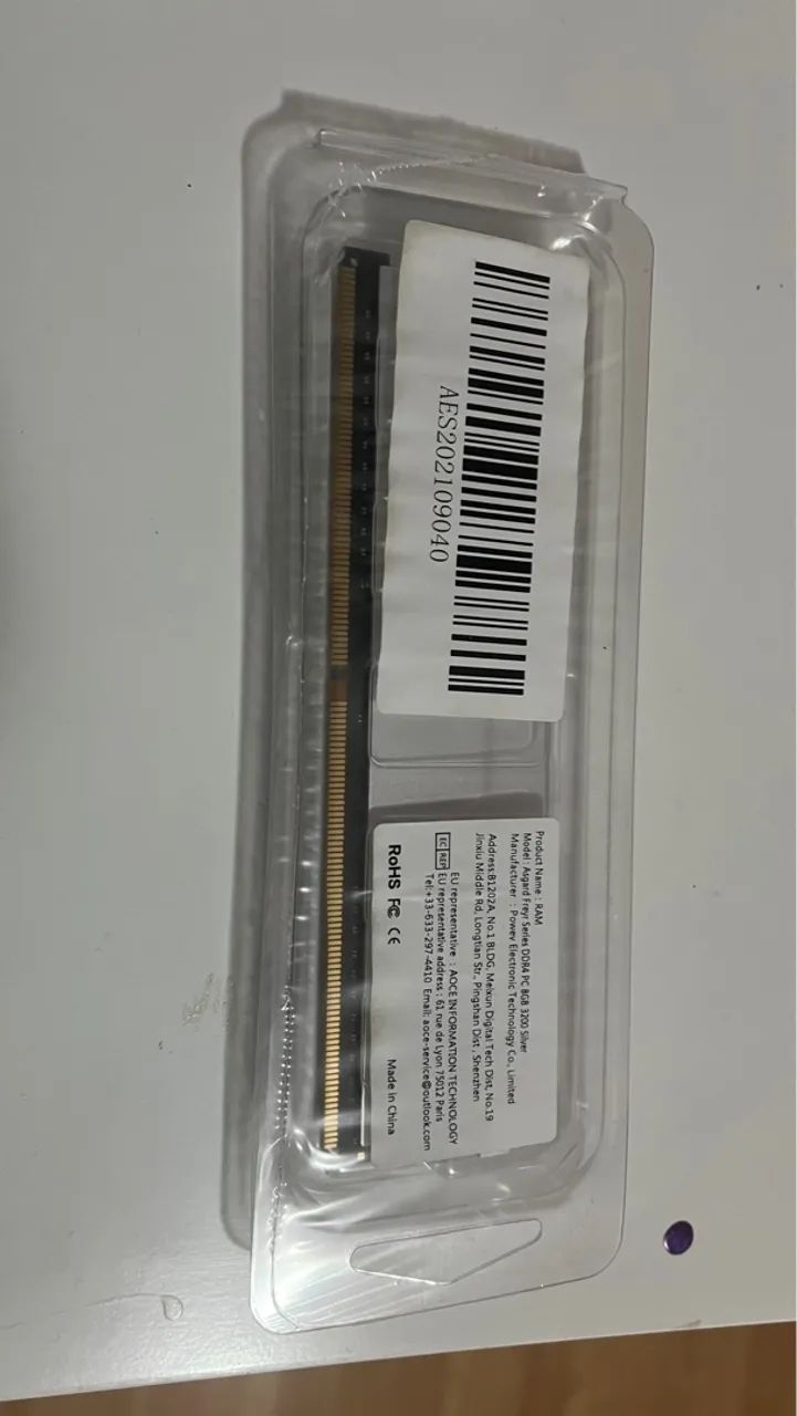 Memória RAM 8GB DDR4 3200MHz Asgard - Foto 3