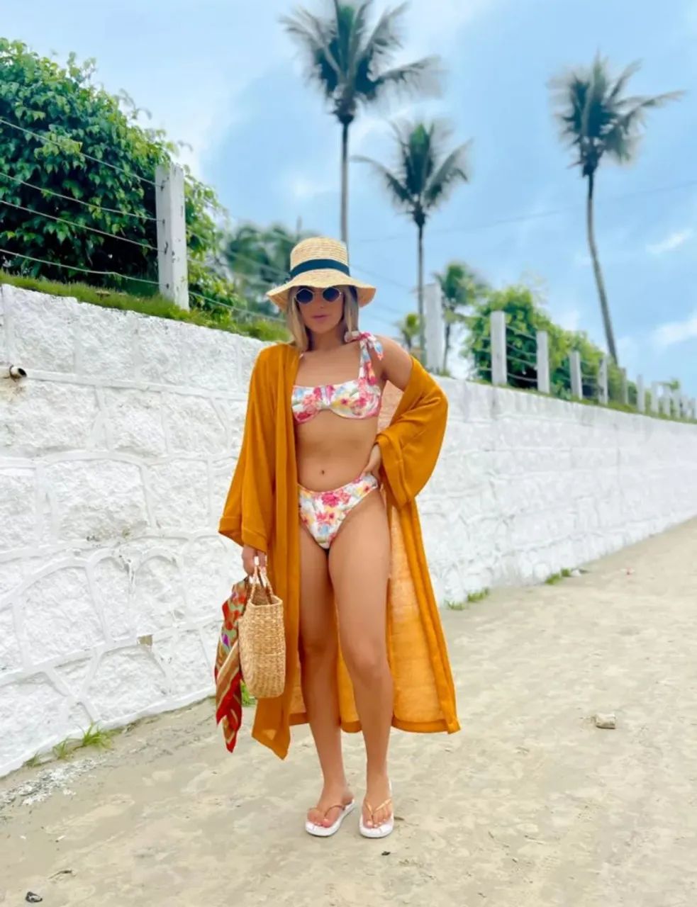 Kimono longo Praia  - Foto 3