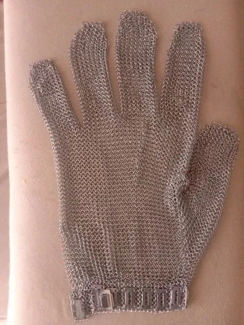 Luva de malha de aço pra açougue e cozinha  - Foto 4